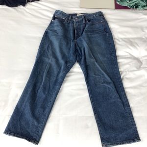 Madewell Curvy Perfect Vintage Straight Jean